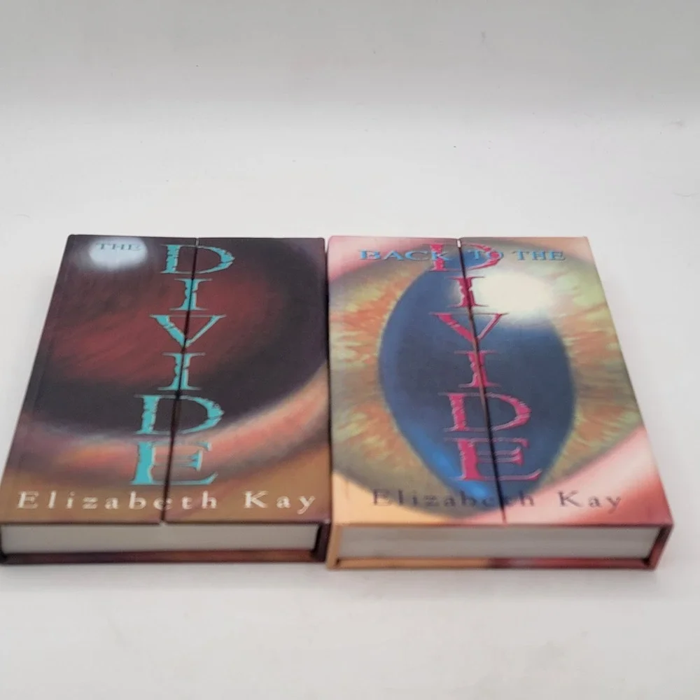 Elizabeth Kay The Divide & Back to the Divide Hardcover 1st Edition Set Excelle